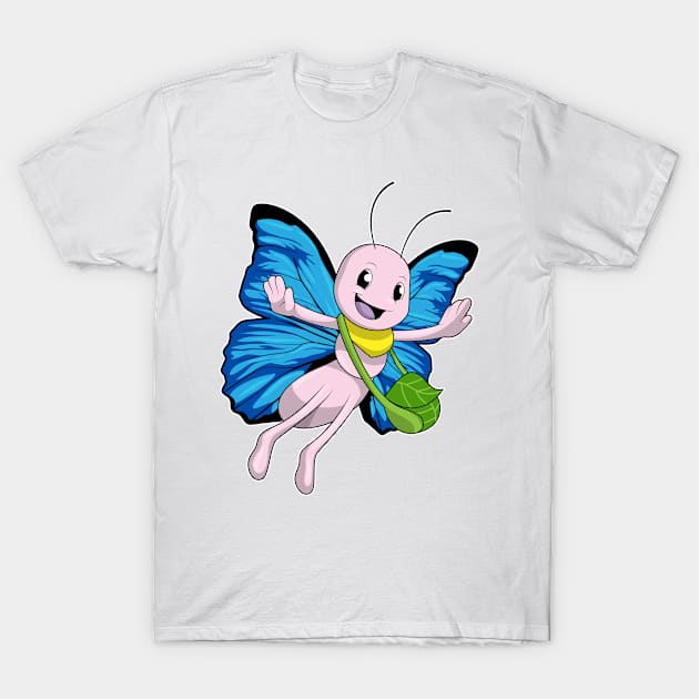 Butterfly with Handbag T-Shirt by Markus Schnabel